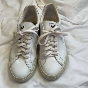 Veja White Sneakers Minimalist Design